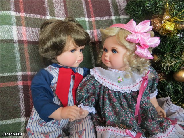 "Прощание с ... ёлкой..."-Зарисовка. Редкие коллекционные куклы от Jerri McCloud