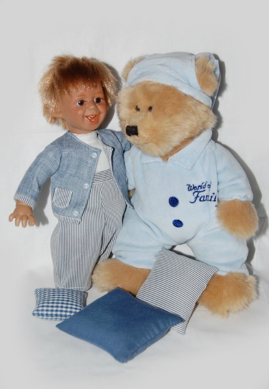 Мальчишки в пижамках :) — Домашние коллекции кукол: фото собраний