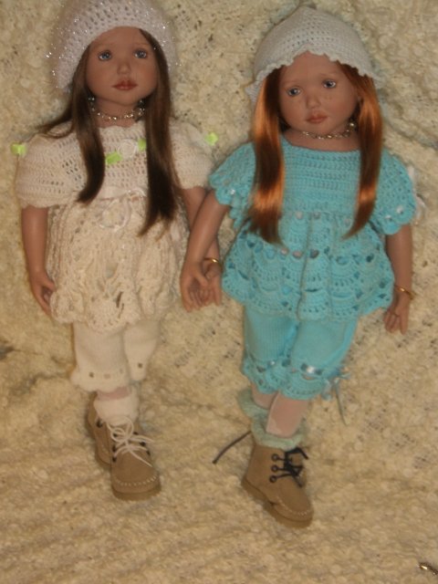 Мои игровые куколки Tania и Katelin от Zwergnase