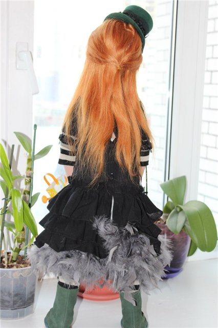 Коллекционная кукла ВЕРУШКА от Цвергназе. Моя рыжая Бестия