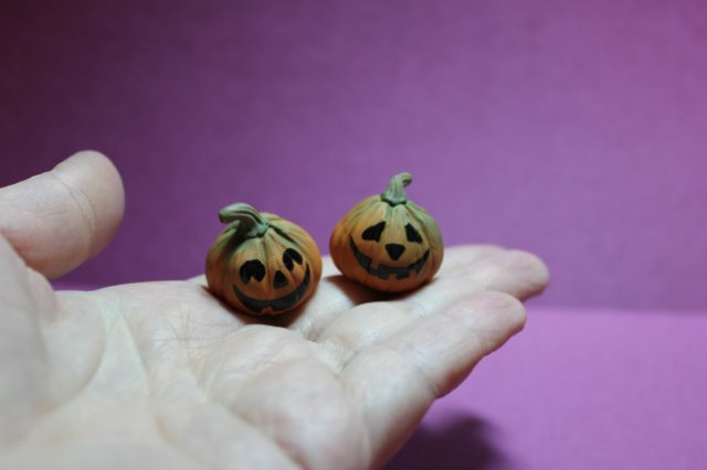 На носу что? Хэллоуин. Миниатюра для кукол (фото 2)