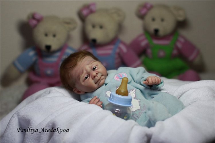 Малыш-гномик Кирюшенька. Кукла реборн Эмилии Аредаковой