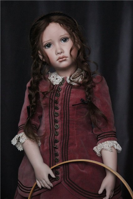 Фарфоровая кукла Белинда от Анджелы и Джона Баркер (фото 5)