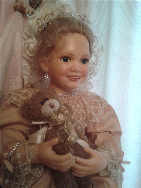 Неотразимая фарфоровая кукла Джинджер от Ann Timmerman (фото 7)