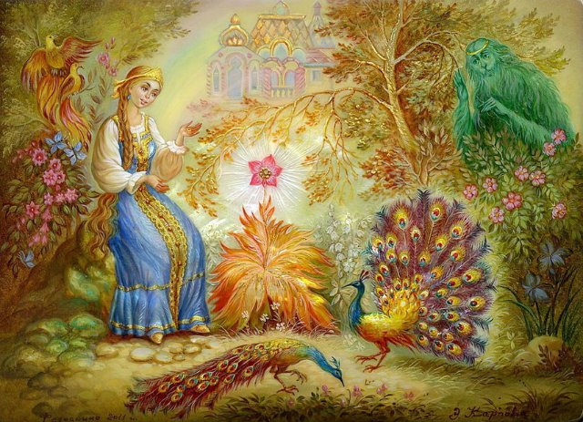 Усмотри тропинку в сказку или Здесь русский дух, здесь Русью пахнет. Федоскинская лаковая миниатюра