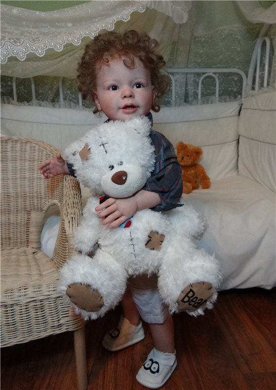 Василий. Куклы реборн Елены Ядриной (фото 10)