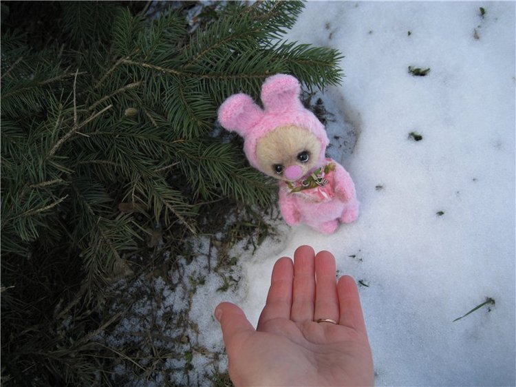 Яся - Кнопочка. Авторская игрушка (фото 3)