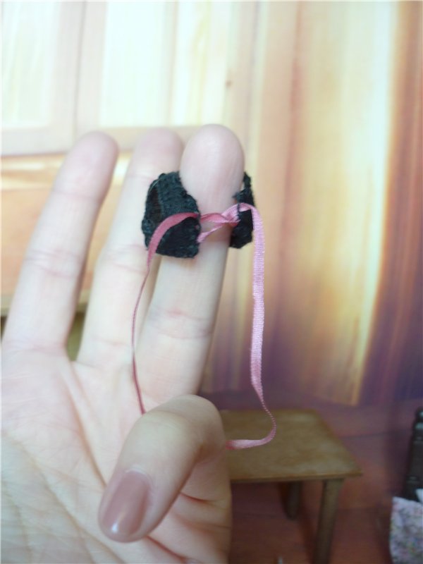 Красная Шапочка на ладошке - микро-костюм для Вареньки ( SoSo realpuki Fairyland)