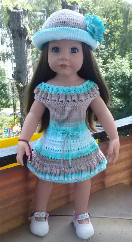 Радужное лето — Одежда и обувь для кукол своими руками: фото (фото 4)