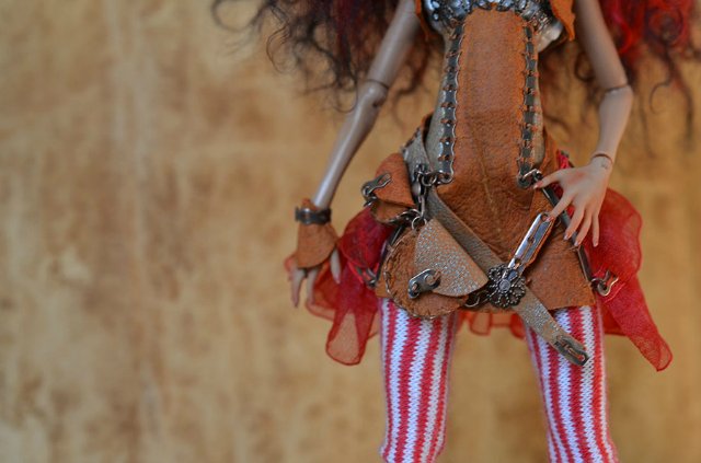 ООАК Клодин (Clawdeen Wolf) из Monster High (фото 8)