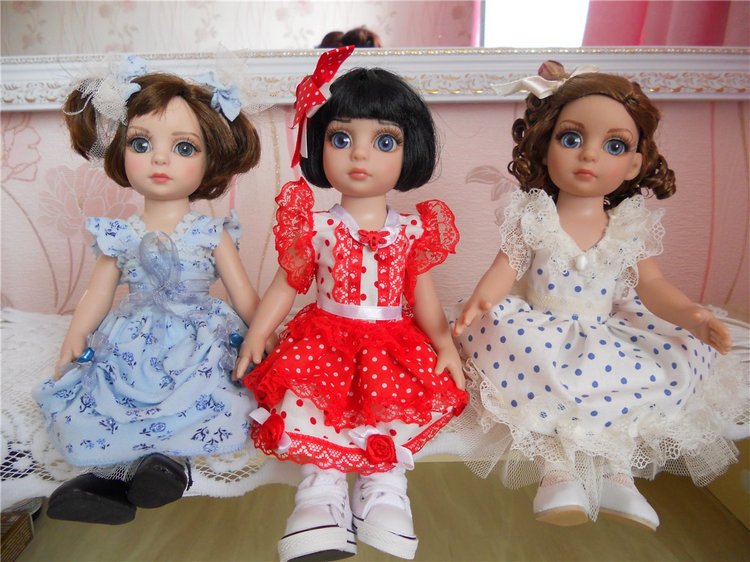 Знакомство с моей коллекцией 5.Мои куклены от Роберта Тоннера.Часть вторая: сестренки Пэтси