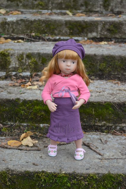 Осень с Линой. Кукла от Kaethe Kruse (фото 9)