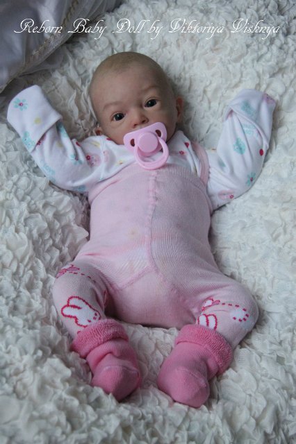 Аделиночка... Куколка реборн Виктории Вишни