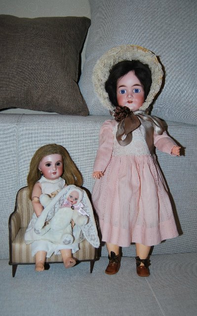 Мои любимые антикварочки — Редкие антикварные куклы и реплики: воск (фото 10)