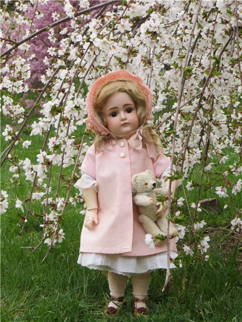 Kestner — Антикварные куклы Kestner (Кестнер) JDK: Хильда (фото 4)