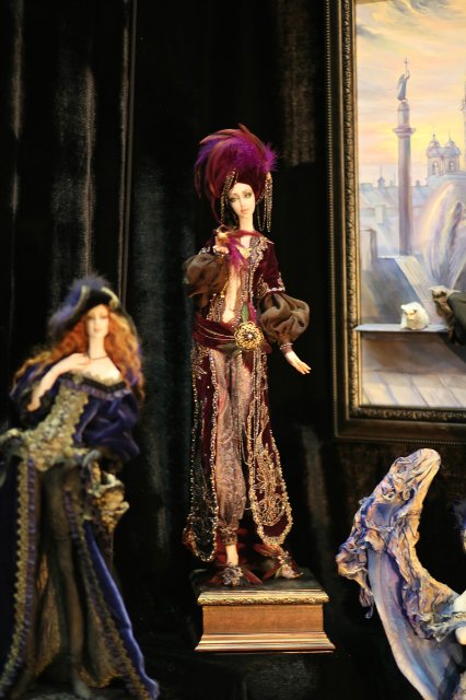 Великолепие выставки "Искусство Куклы" 11 декабря 2015 г