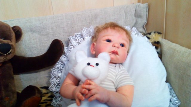 Мои близняшки реборн выполнены из молда Сэнди