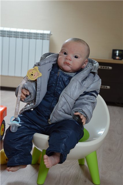 Малыш реборн Грант — Куклы Реборн (Reborn): работы мастеров (фото 10)