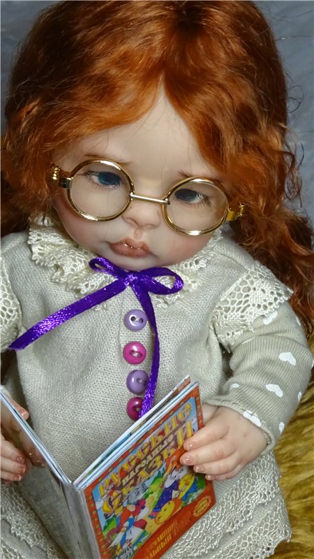 Альма и Русские Сказки. Авторская кукла Кондашовой Ирины (фото 4)