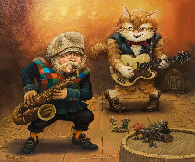 Сказочки кота Кузьмы... художник Александр Маскаев (фото 10)
