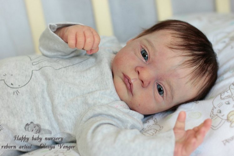 Моя Кирочка. Ненаглядная моя крошечка. Кукла реборн Олеси Венгер