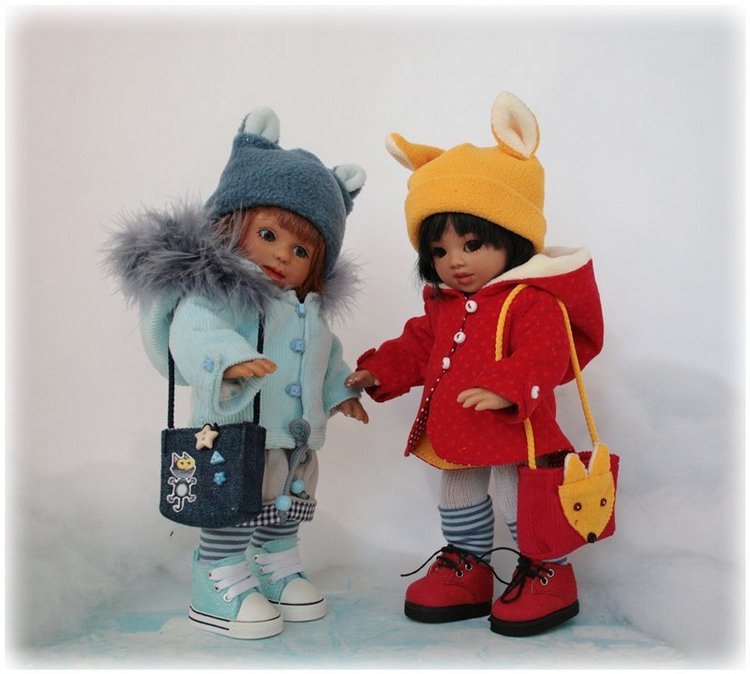 Коллекция одежды для куколок Gabriele Müller, Часть 3 - Зима-Осень