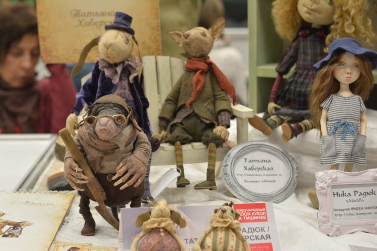 Выставка на Тишинке - стараясь не повторяться. Салон кукол 2016