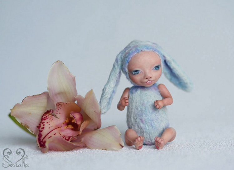 Авторская кукла-зая тедди долл Василиска от SeVlaNa