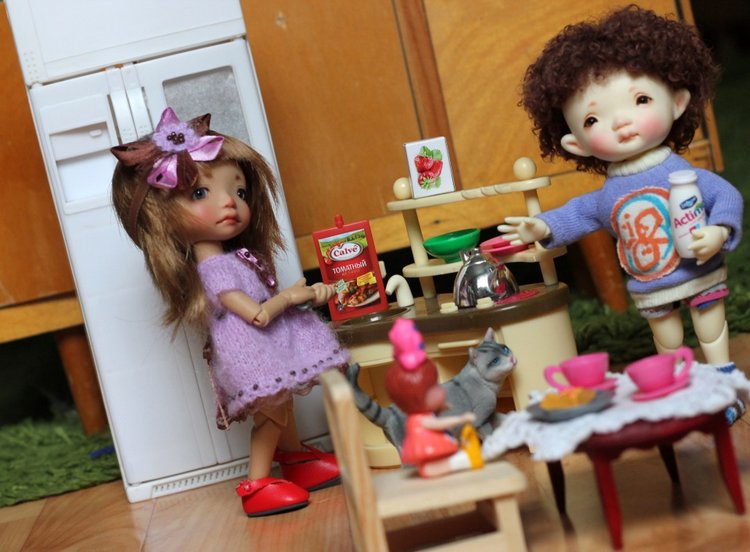 Завтрак с Иночкой и Дрюшей (фото 4)