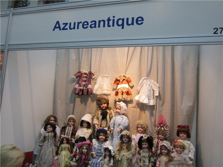 Антикварные куклы на Искусство куклы 2016. Фото