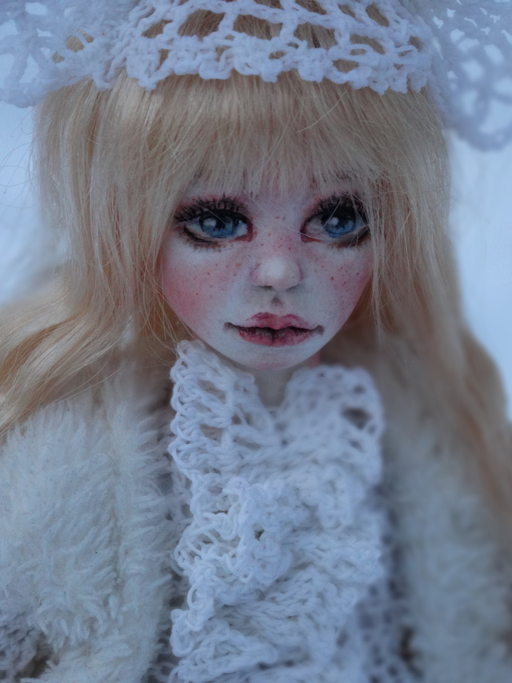 Авторская кукла Снегурочка (фото 4)