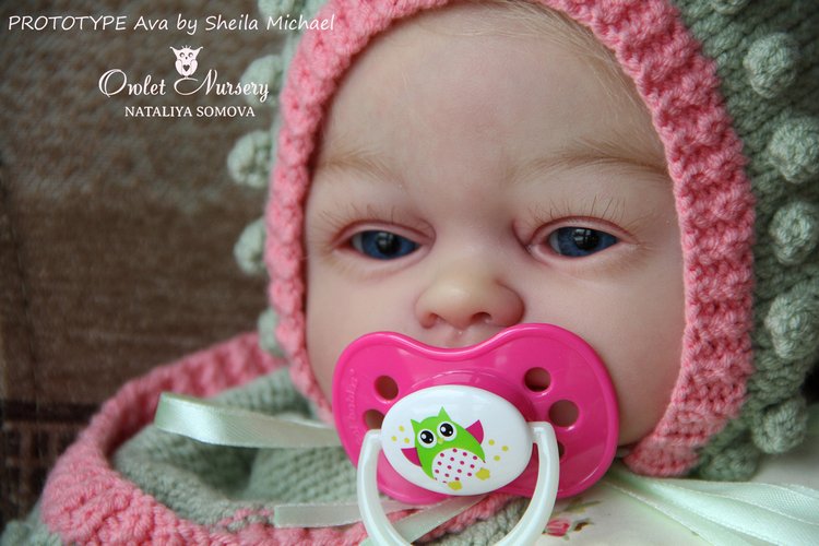 Сильвия - мой прототип Ava от скульптора Sheila Michael. Кукла реборн Наталии Сомовой