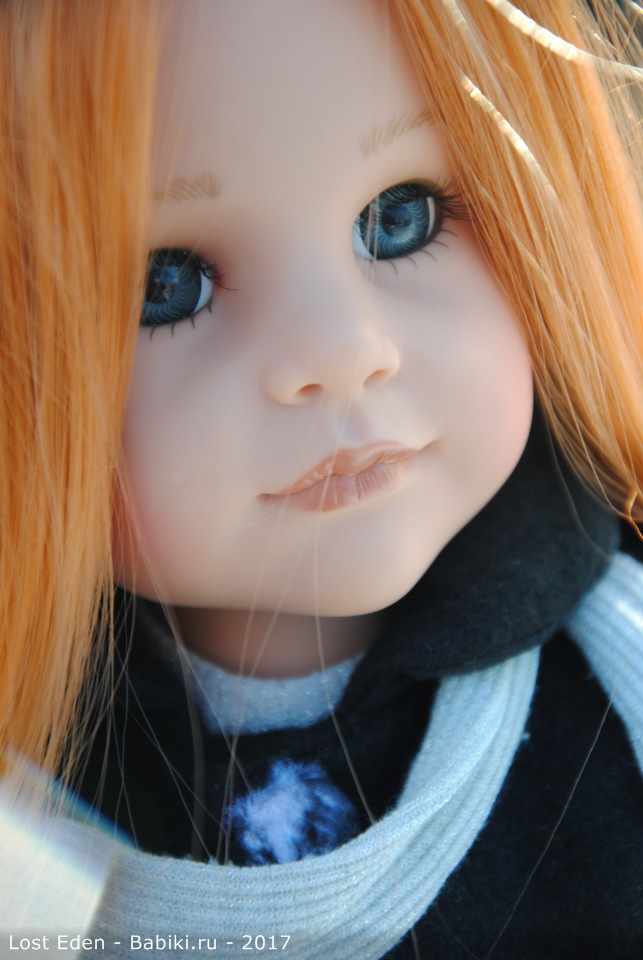 Самая красивая Рыжая. Сара с собачкой 2009 г от Gotz