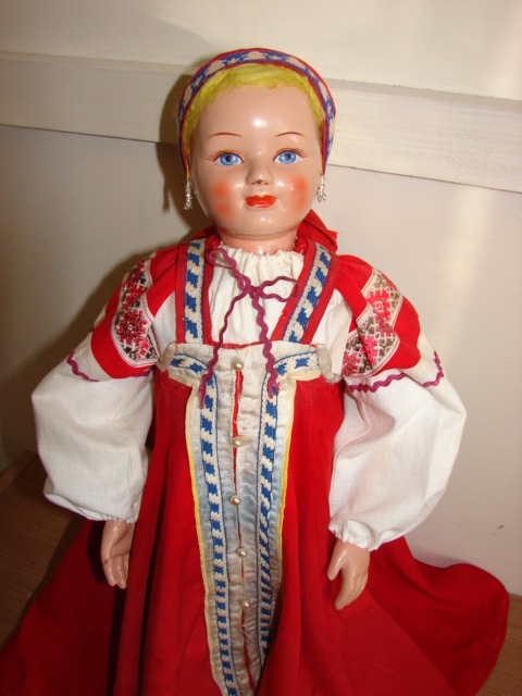 Сбыча мечт. Прессопилочная кукла 1950-х гг. - Журнал о старинных куклах — LiveJournal