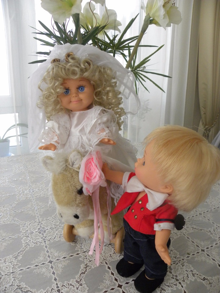 Продолжение свадьбы — Куклы Galoob Baby Face (Фейсинки): винтаж 90