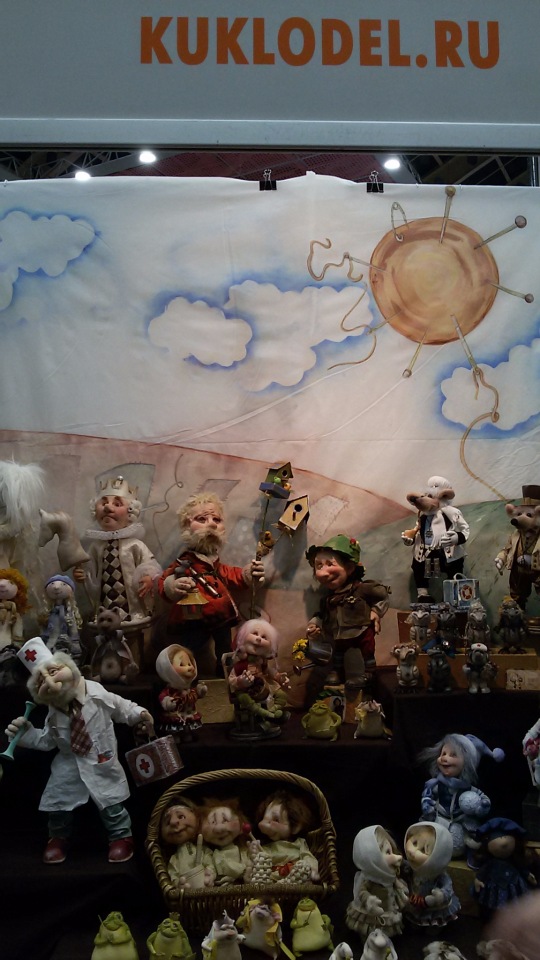 V Ежегодный Весенний Бал Авторских Кукол на Тишинке