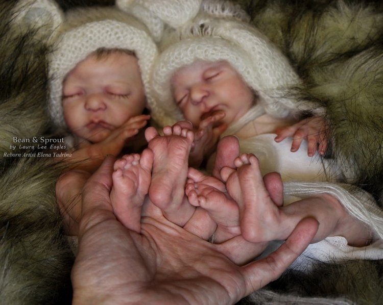 Малыши Bean & Sprout. Куклы реборн Елены Ядриной