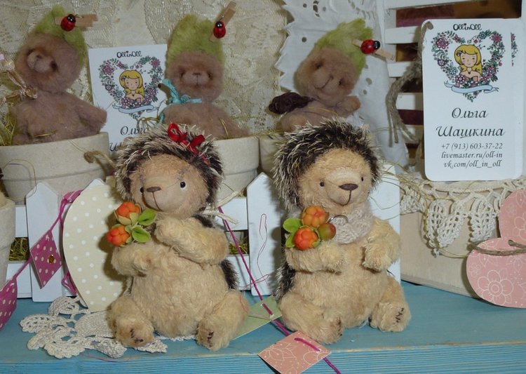 Весенний Бал Кукол на Тишинке: Ёжики