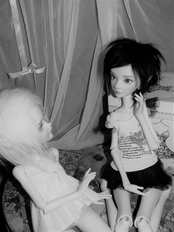 Черно-белое — Куклы Somniadolls (Наталья Долозова): российские BJD (БЖД) (фото 5)