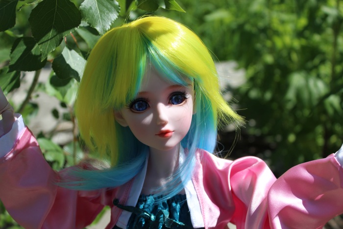 Яркое лето с Анжеликой - Кукла Звезда подиума. ООАК, 5-ый молд, 60 см