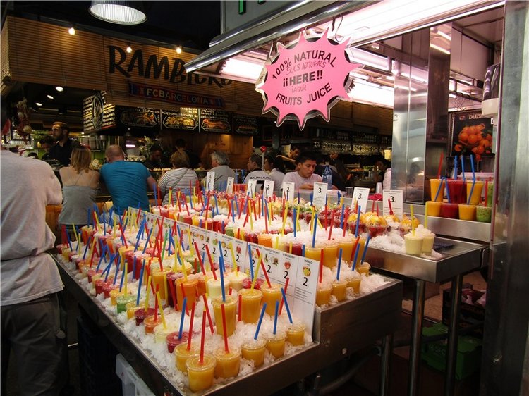 Рынок Бокерия - главная достопримечательность Барселоны (фото 9)