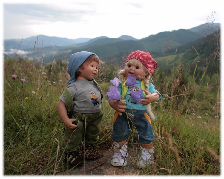 Как мы горы покоряли — Куклы Rosemarie Anna Muller (Мюллер): Вихтели (Wichtel)