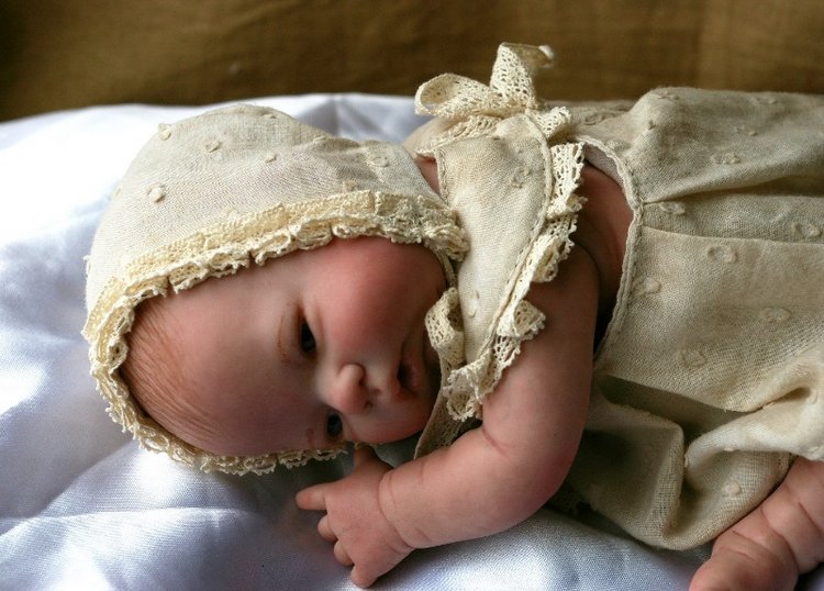 Новый малыш родился. Мини реборн (фото 8)