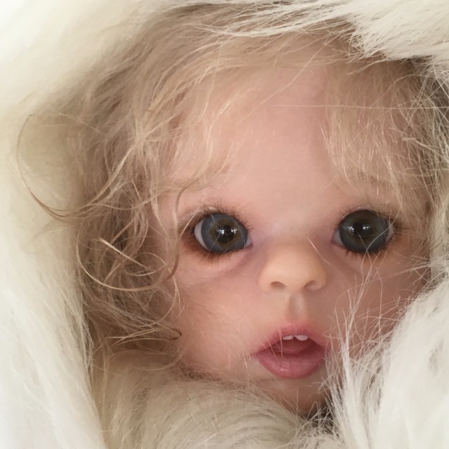 Цветочек-кукла реборн Элины Кудрявцевой