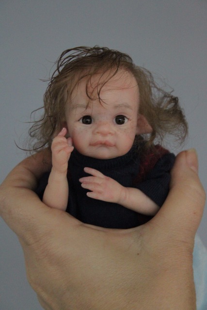 Малышок, кукла реборн Элины Кудрявцевой