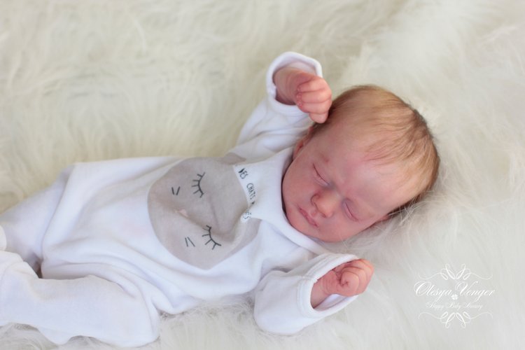 Моя кроха Эшли. Кукла реборн Олеси Венгер