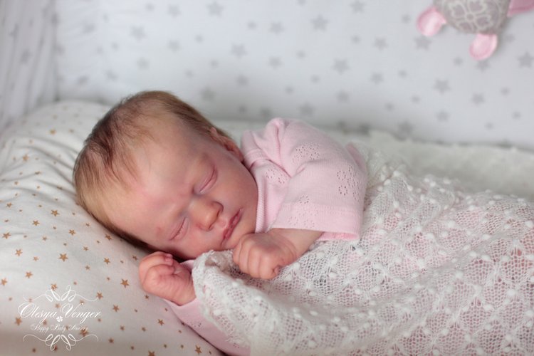 Моя кроха Эшли. Кукла реборн Олеси Венгер