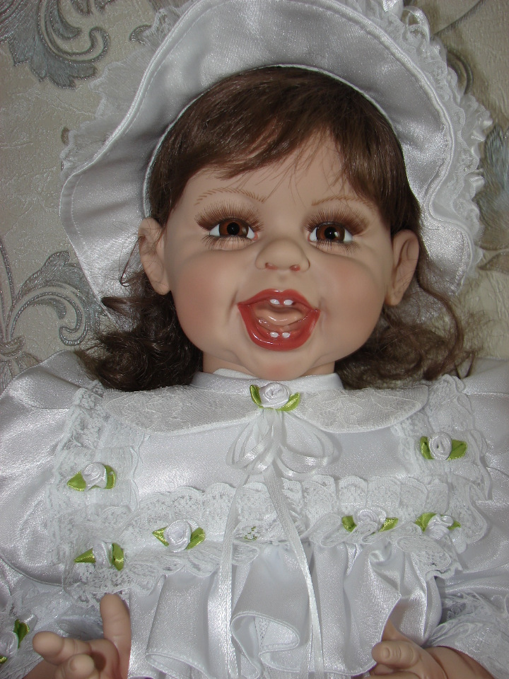 Одна из любимых кукол — Куклы Fayzah Spanos (Файзах Спанос): винил и фарфор (фото 4)