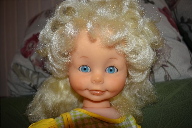 Голубоглазая красавица — Советские винтажные куклы (СССР): Ленигрушка (фото 4)