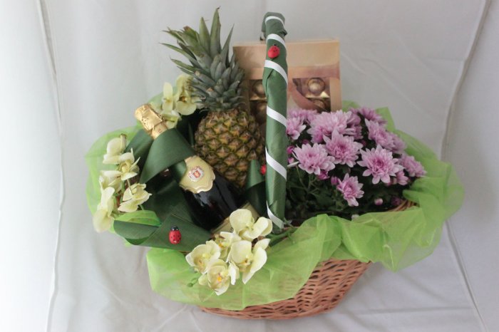 Уж я по лесу ходила... Корзина в подарок